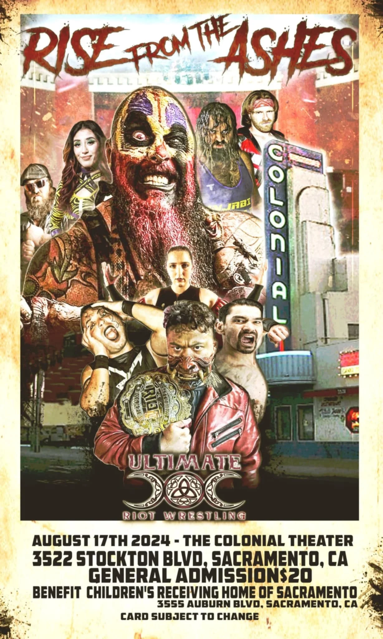 Ultimate Riot Wrestling presents Rise From the Ashes