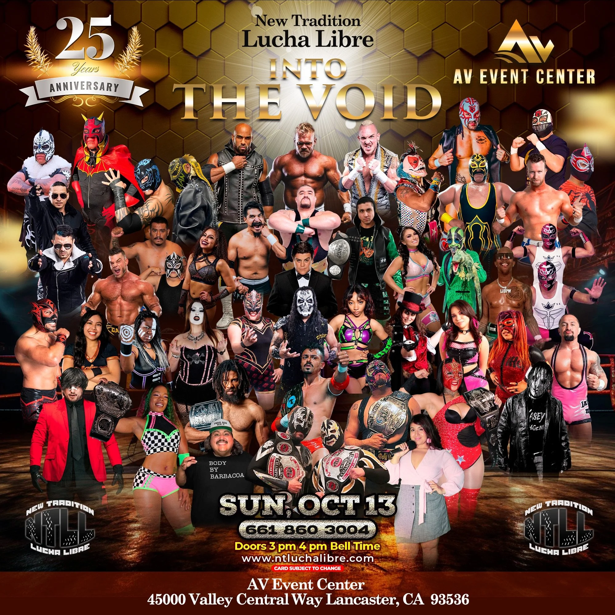 New Tradition Lucha Libre presents Into The Void