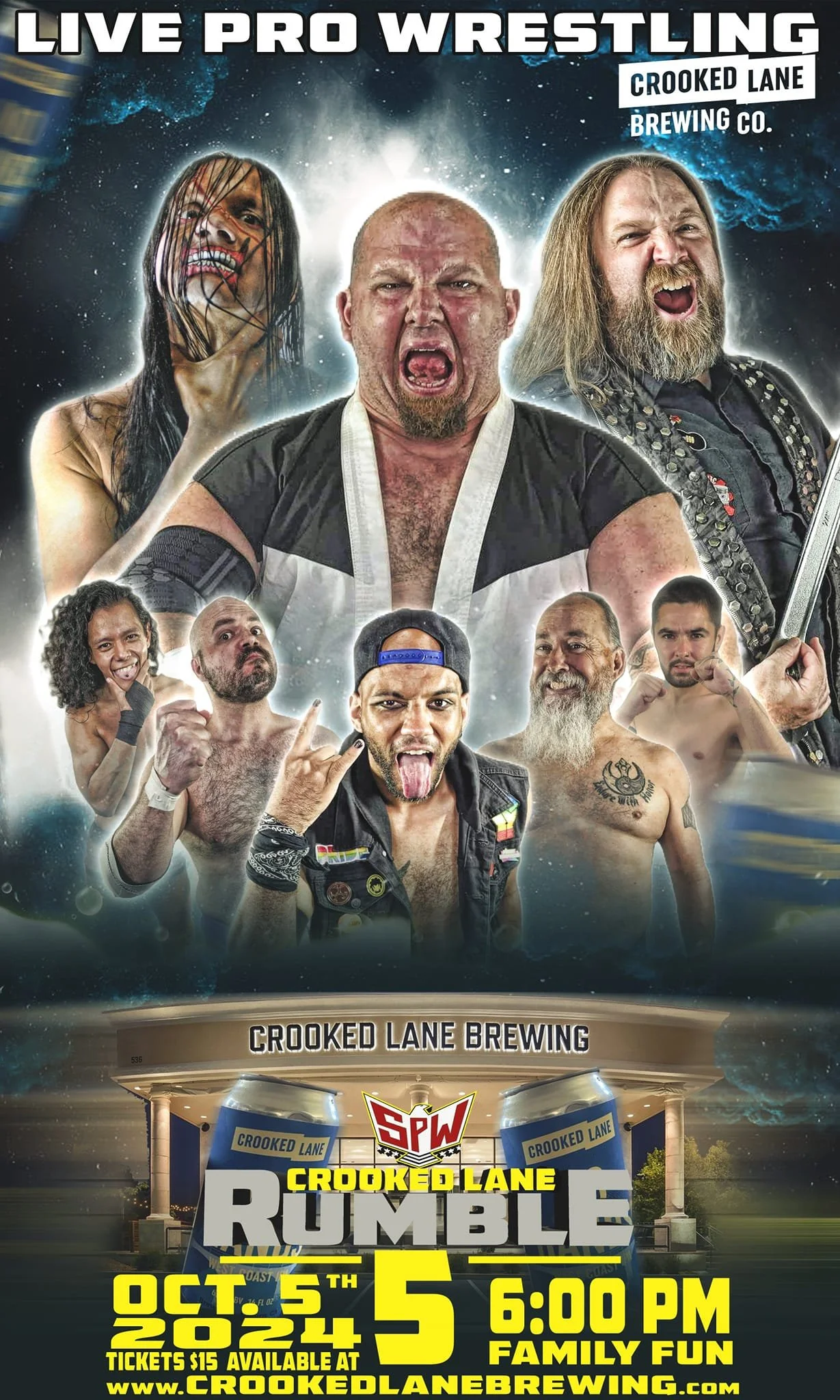 Supreme Pro Wrestling presents Crooked Lane Rumble 5