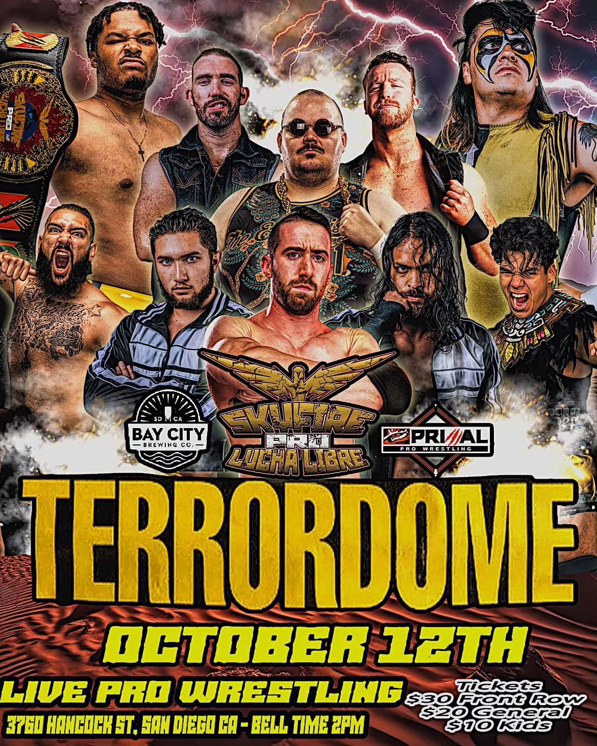Skyfire Pro Lucha Libre presents Terrordome