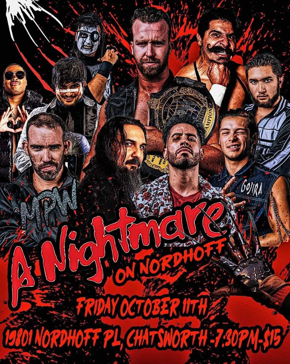 Millennium Pro Wrestling presents A Nightmare on Nordhoff