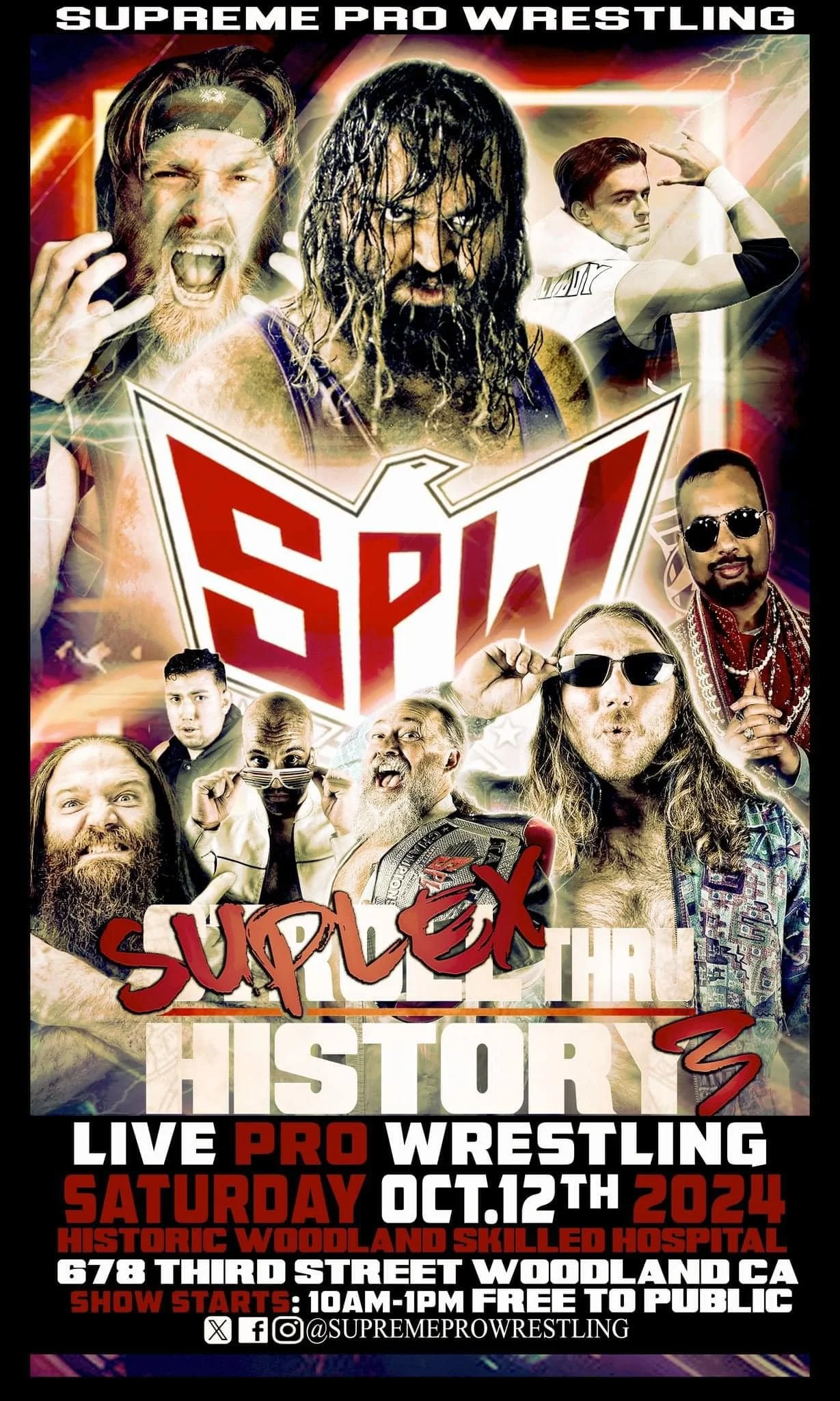 Supreme Pro Wrestling presents Suplex thru History 3