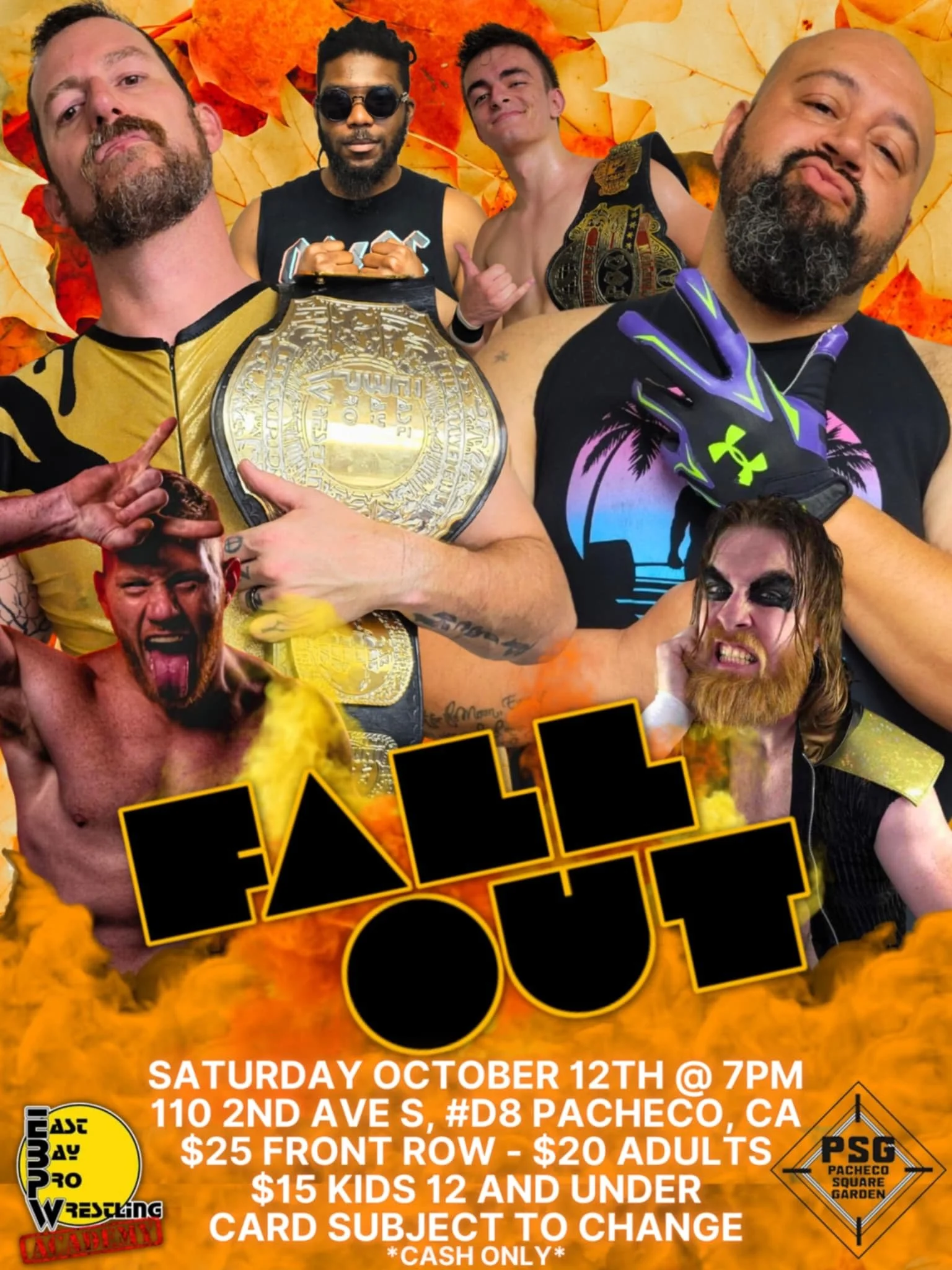East Bay Pro Wrestling presents Fall Out