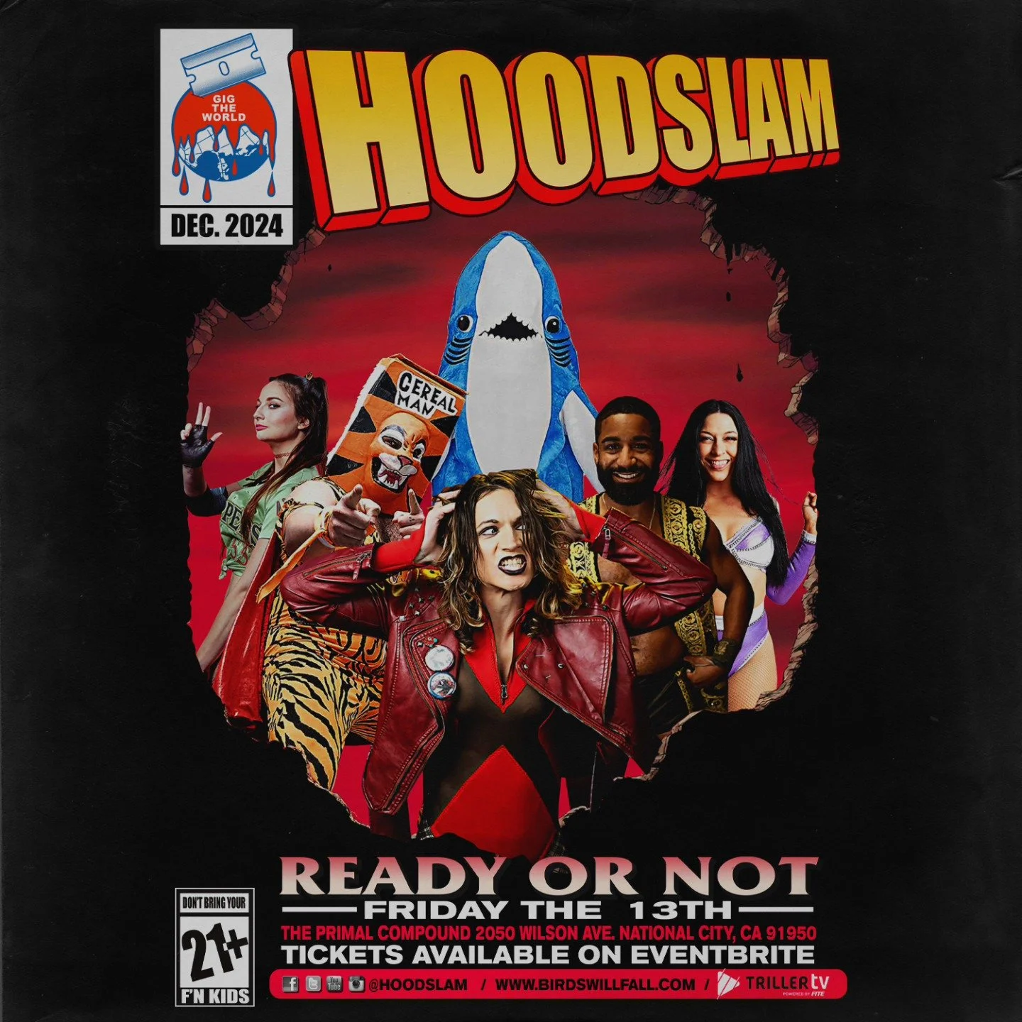 Hoodslam presents Ready or Not