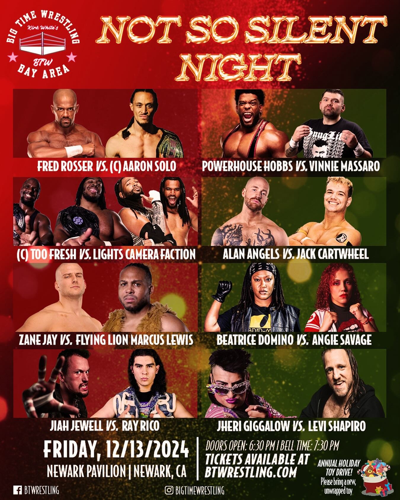 Big Time Wrestling presents Not So Silent Night