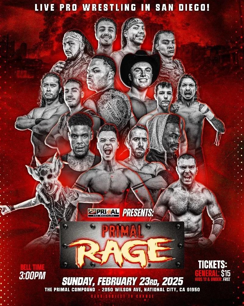 Primal Pro Wrestling presents Primal Rage