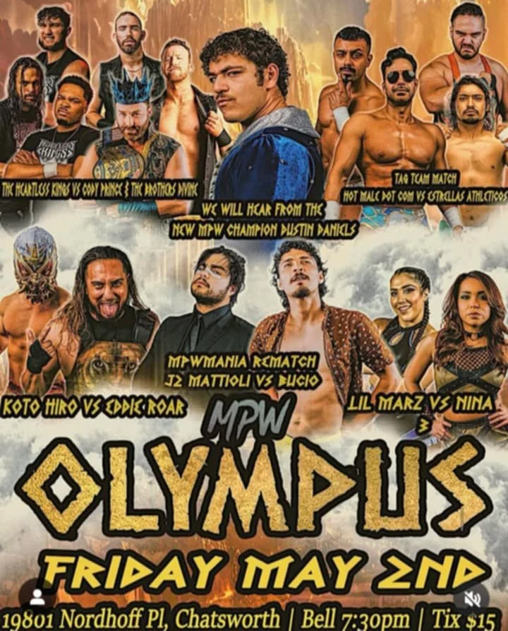 Millennium Pro Wrestling presents Olympus