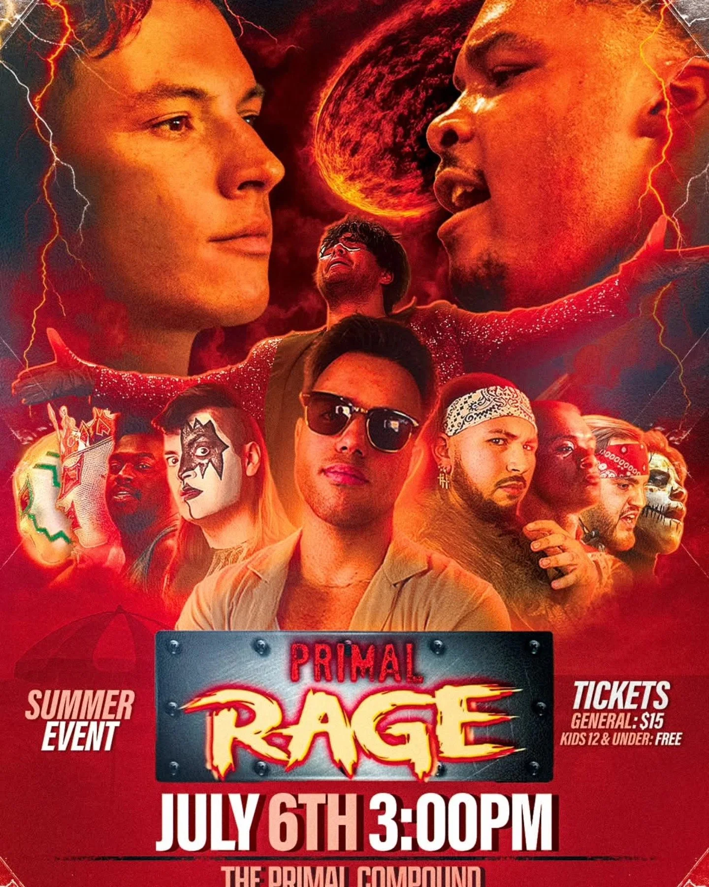 Primal Pro Wrestling presents Primal Rage