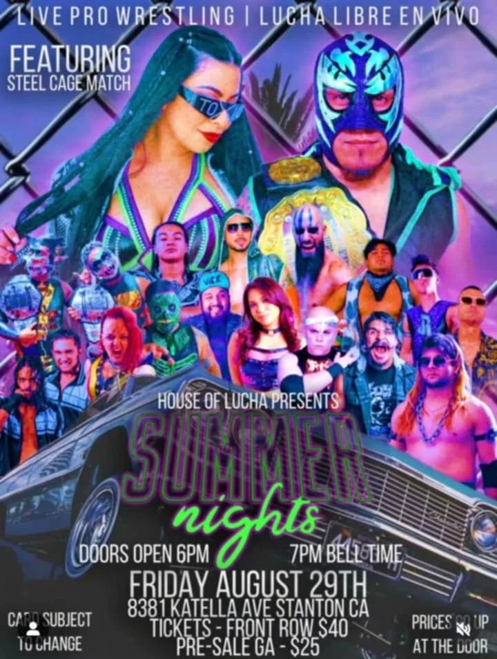 House of Lucha presents Summer Nights