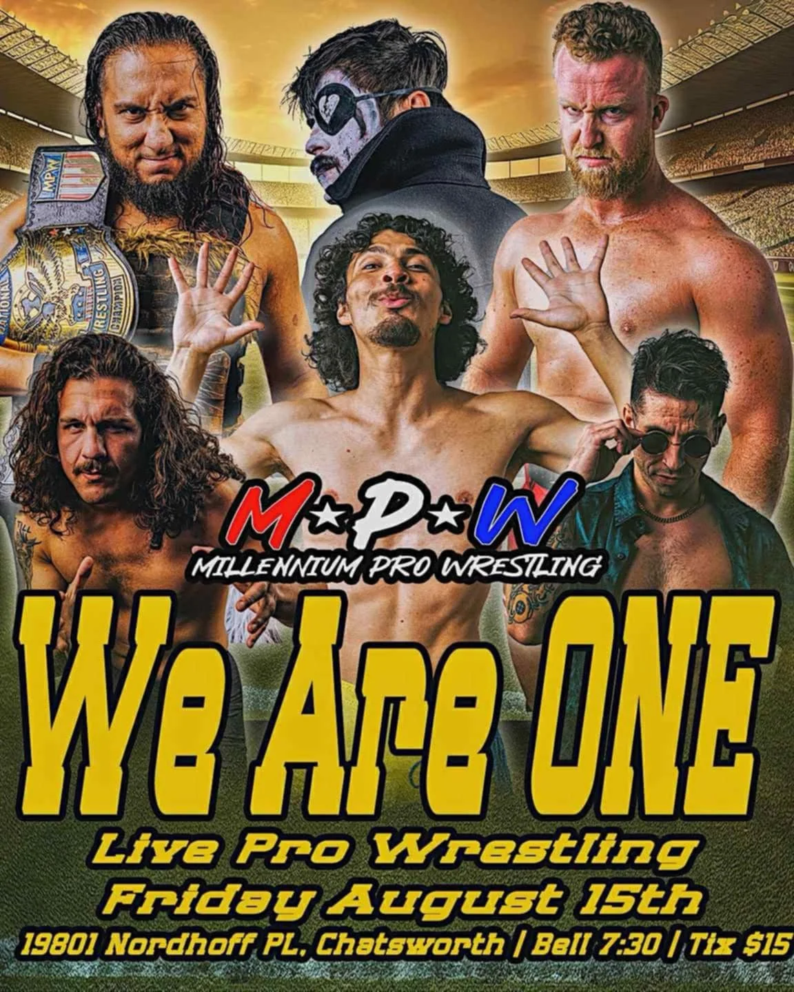 Millennium Pro Wrestling presents We Are One