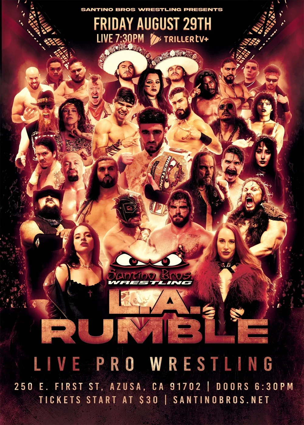 Santino Bros Wrestling presents L.A. Rumble