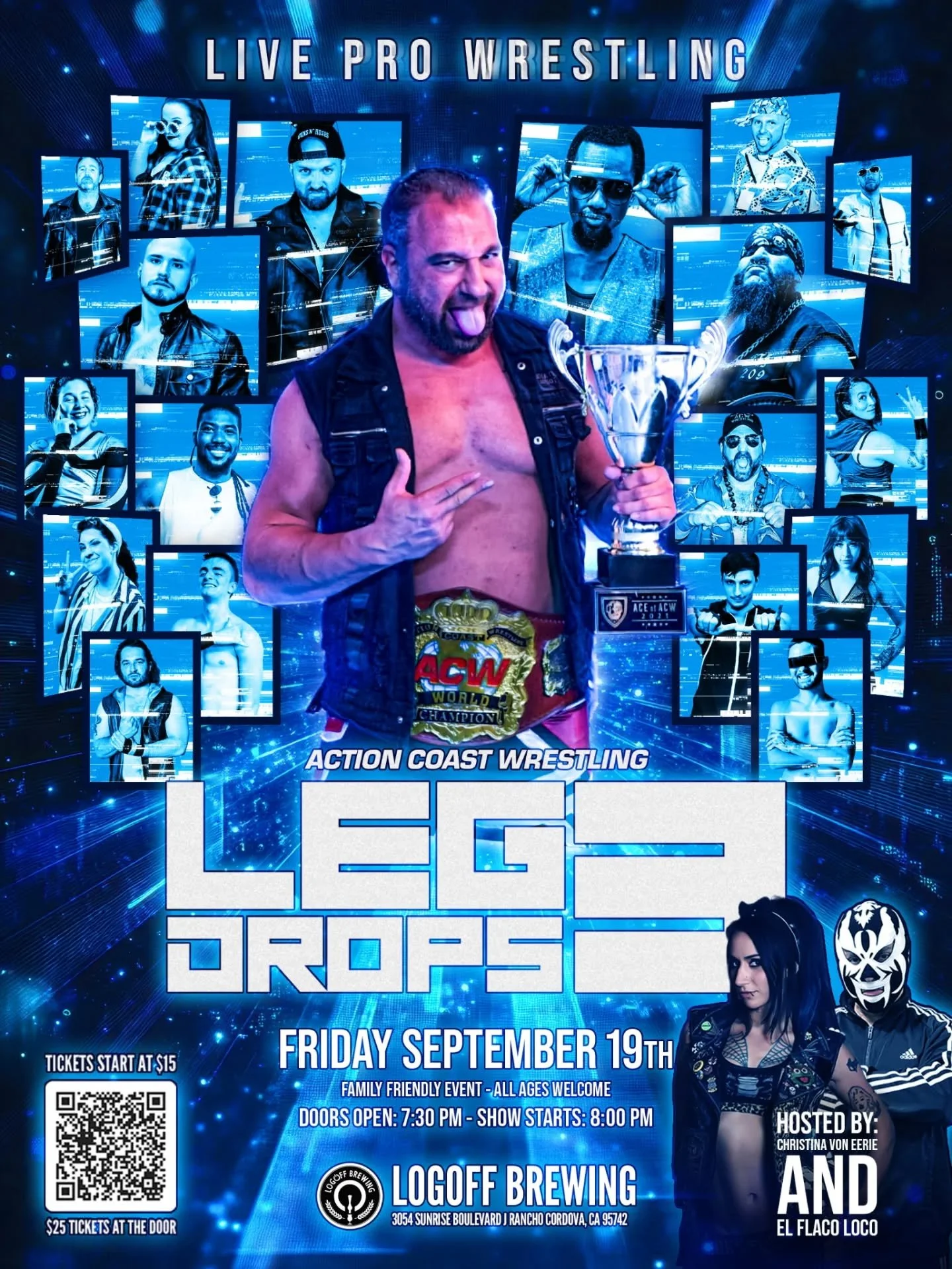 Action Coast Wrestling presents Leg Drops 3