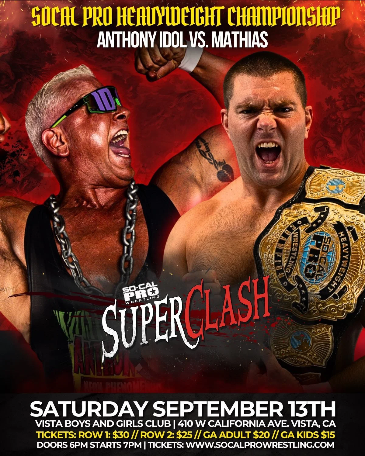 SoCal Pro Wrestling presents Super Clash