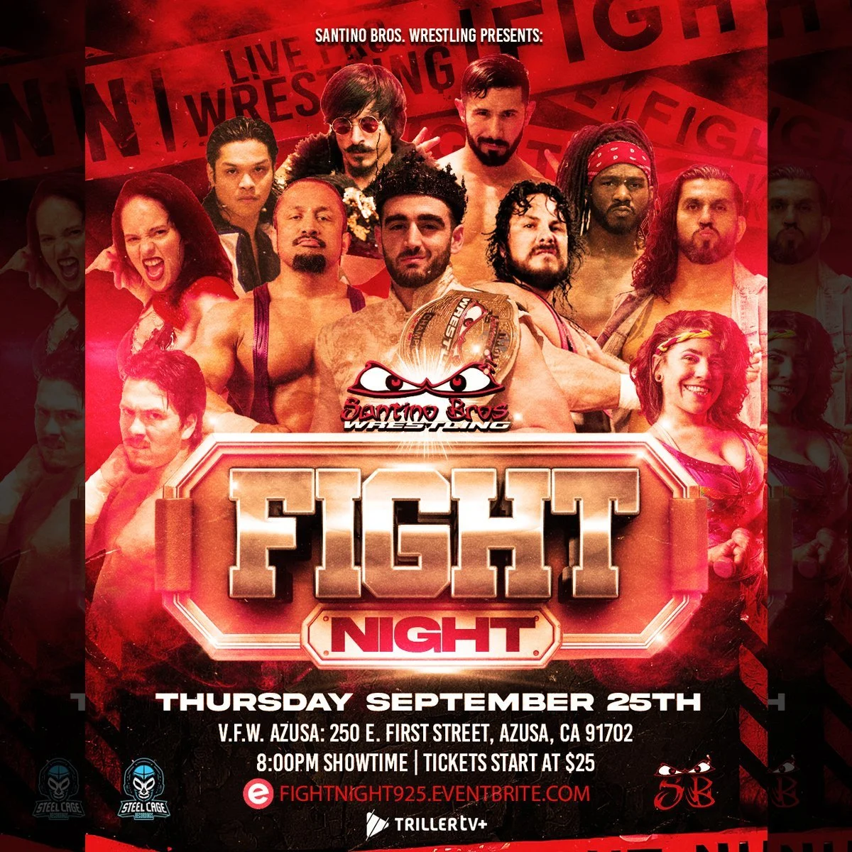 Santino Bros Wrestling presents Fight Night