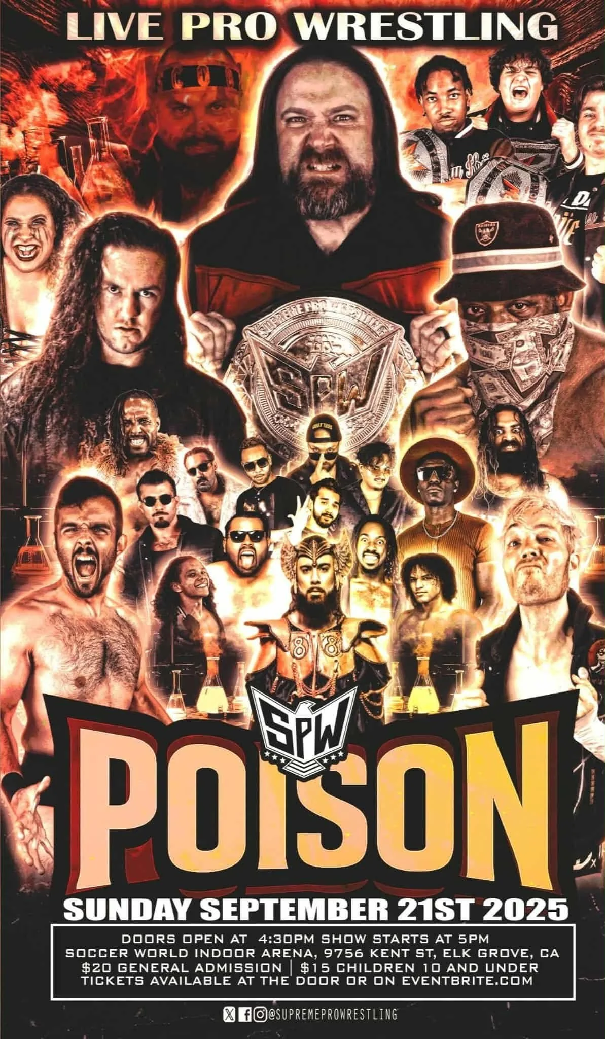 Supreme Pro Wrestling presents Poison