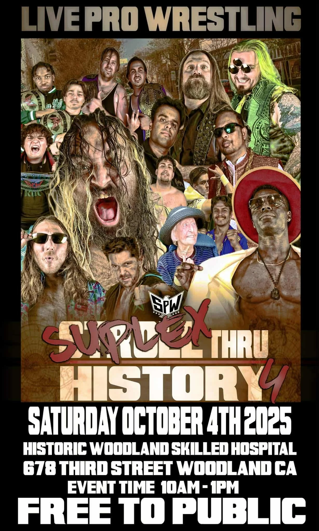 Supreme Pro Wrestling presents Suplex Thru History 4