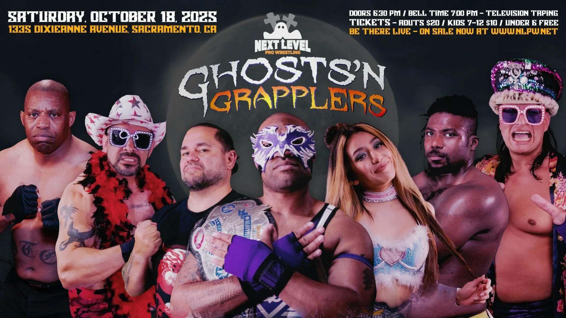 Next Level Pro Wrestling presents Ghosts 'N' Grapplers