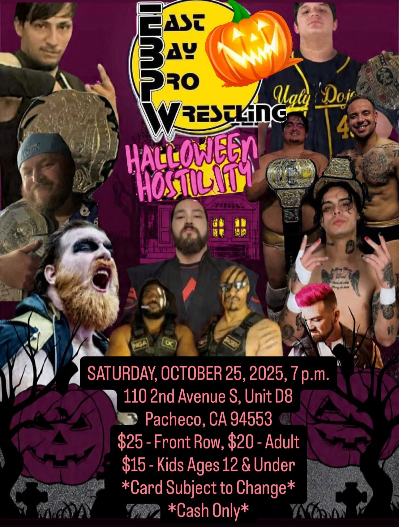 East Bay Pro Wrestling presents Halloween Hostility