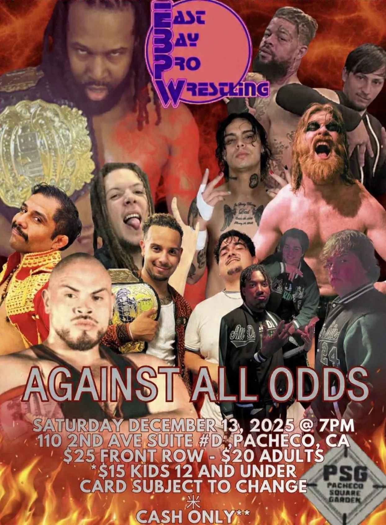 East Bay Pro Wrestling presents Against All Odds