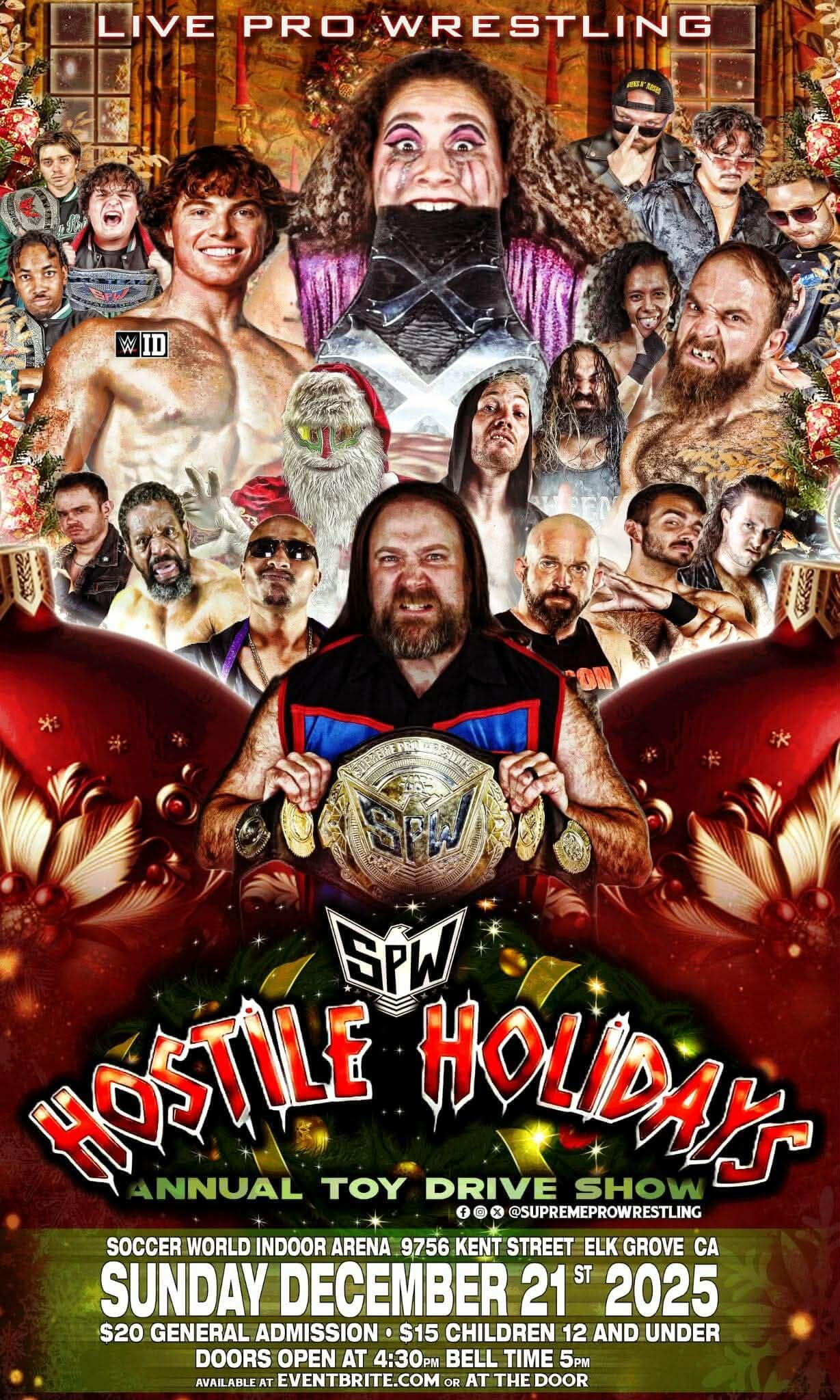 Supreme Pro Wrestling presents Hostile Holidays