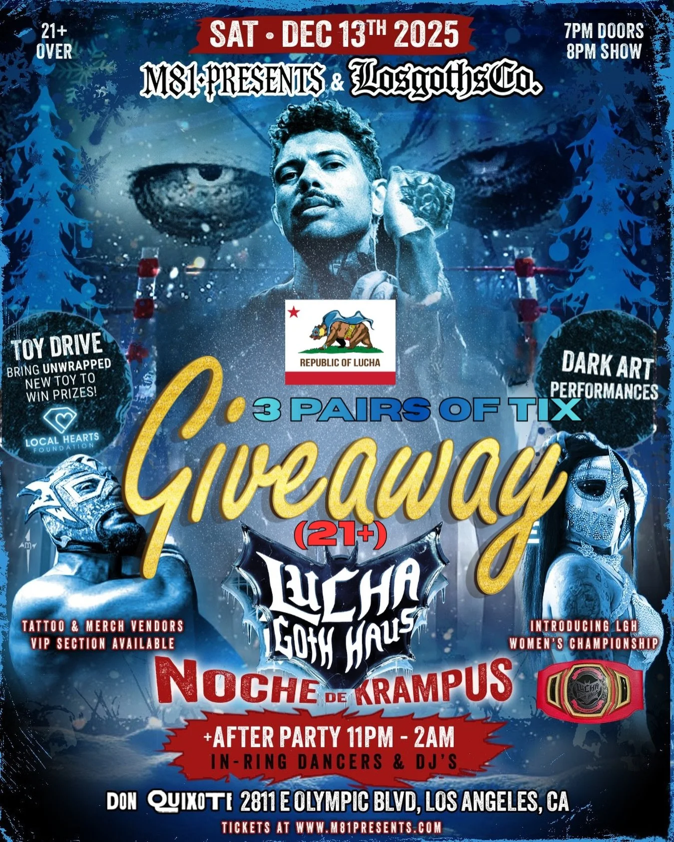 Republic of Lucha presents Noche De Krampus