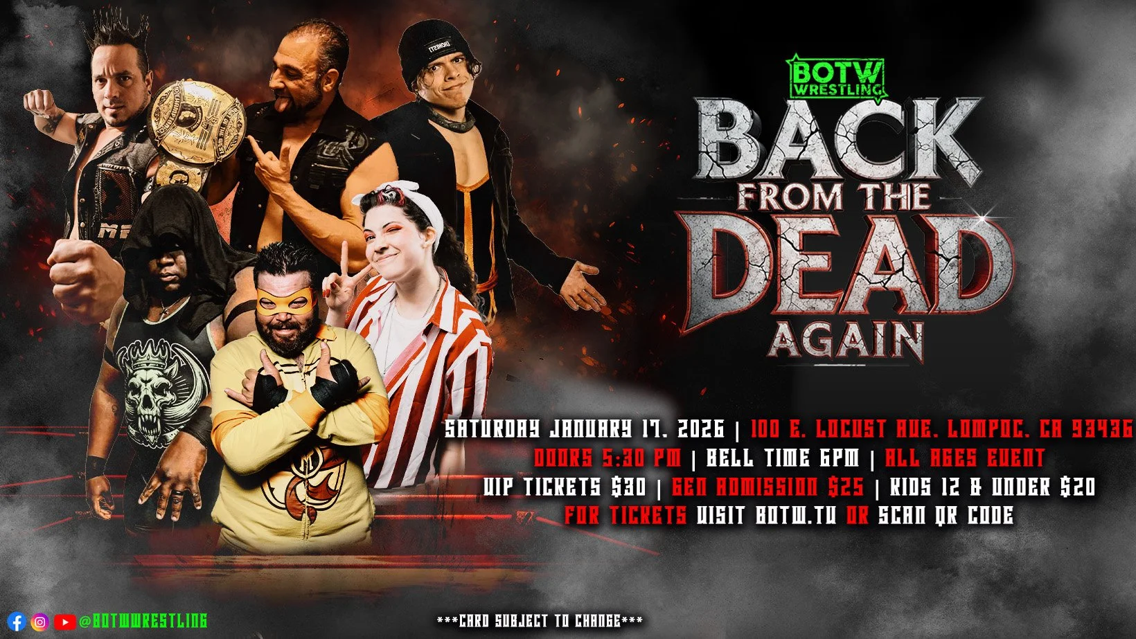 Best of the West presents Back From the Dead Again