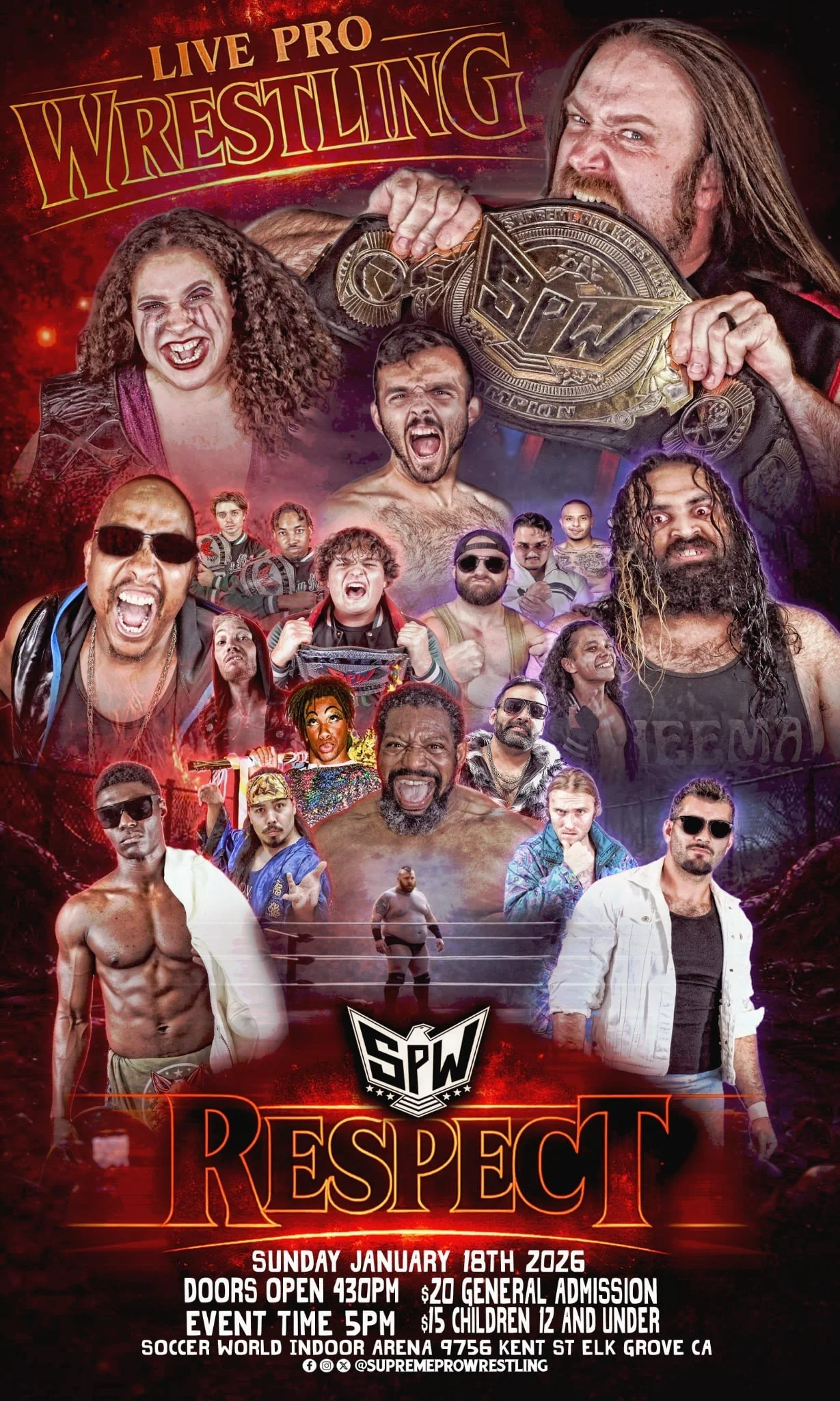 Supreme Pro Wrestling present Respect