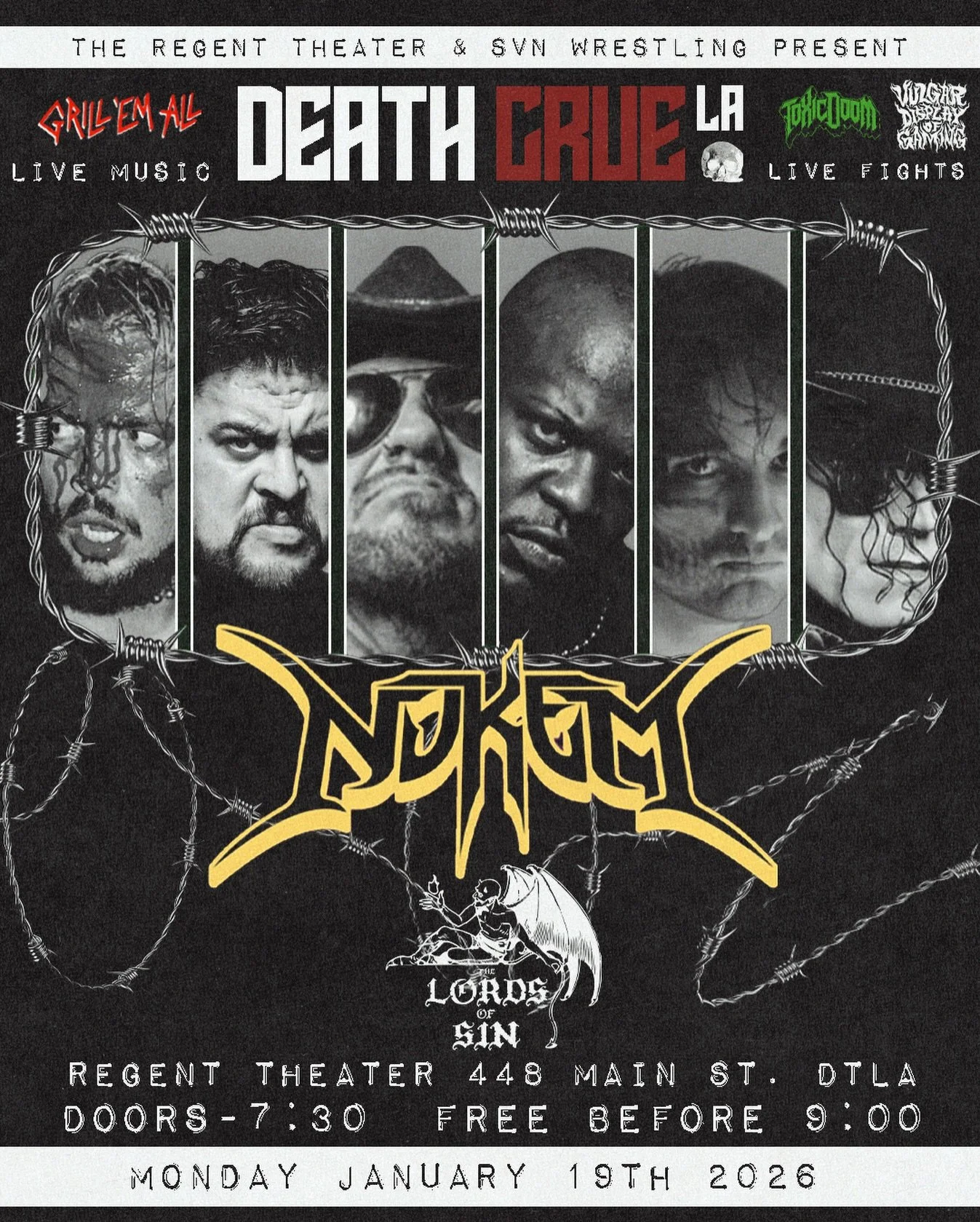SVN Wrestling presents Death Crue LA