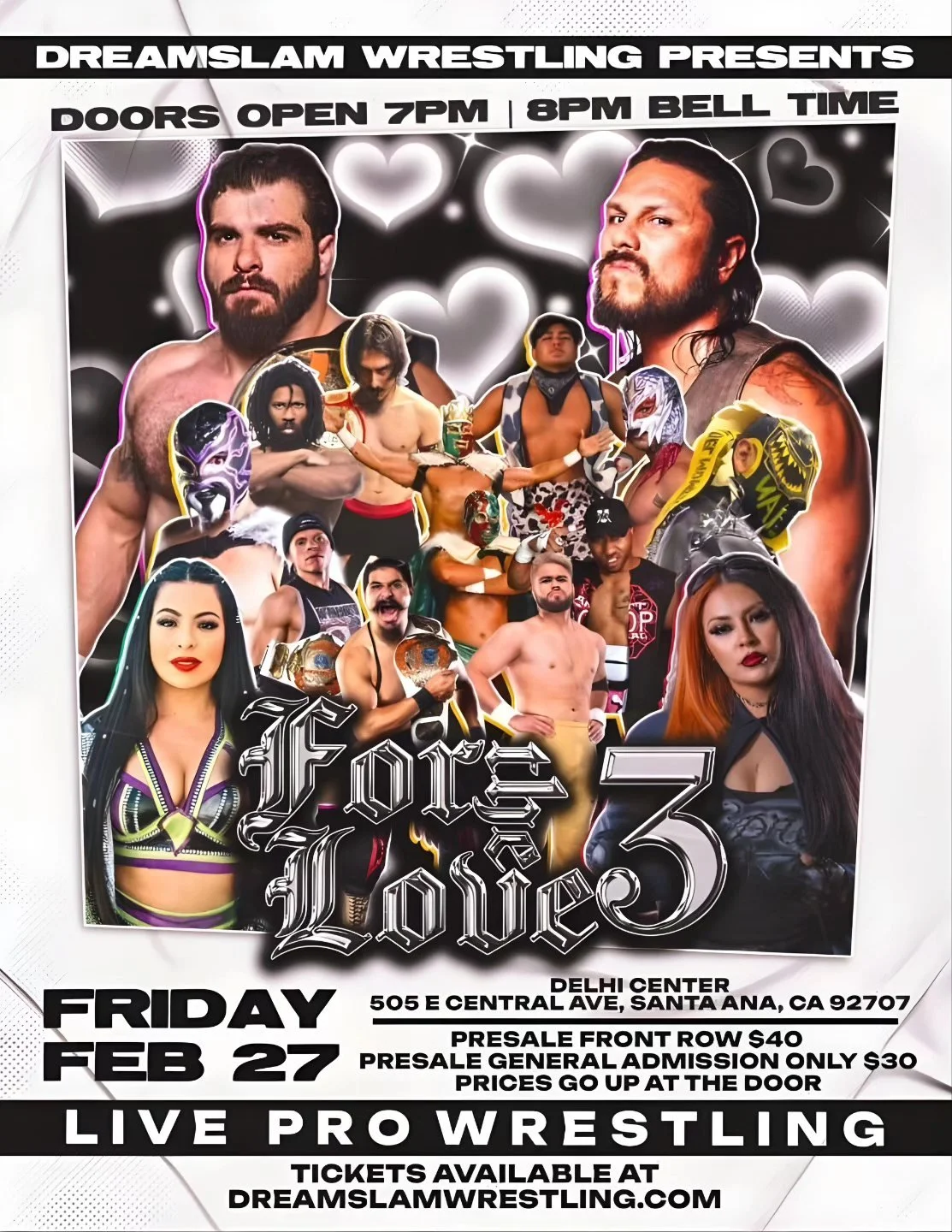 DreamSlam Wrestling presents For the Love 3