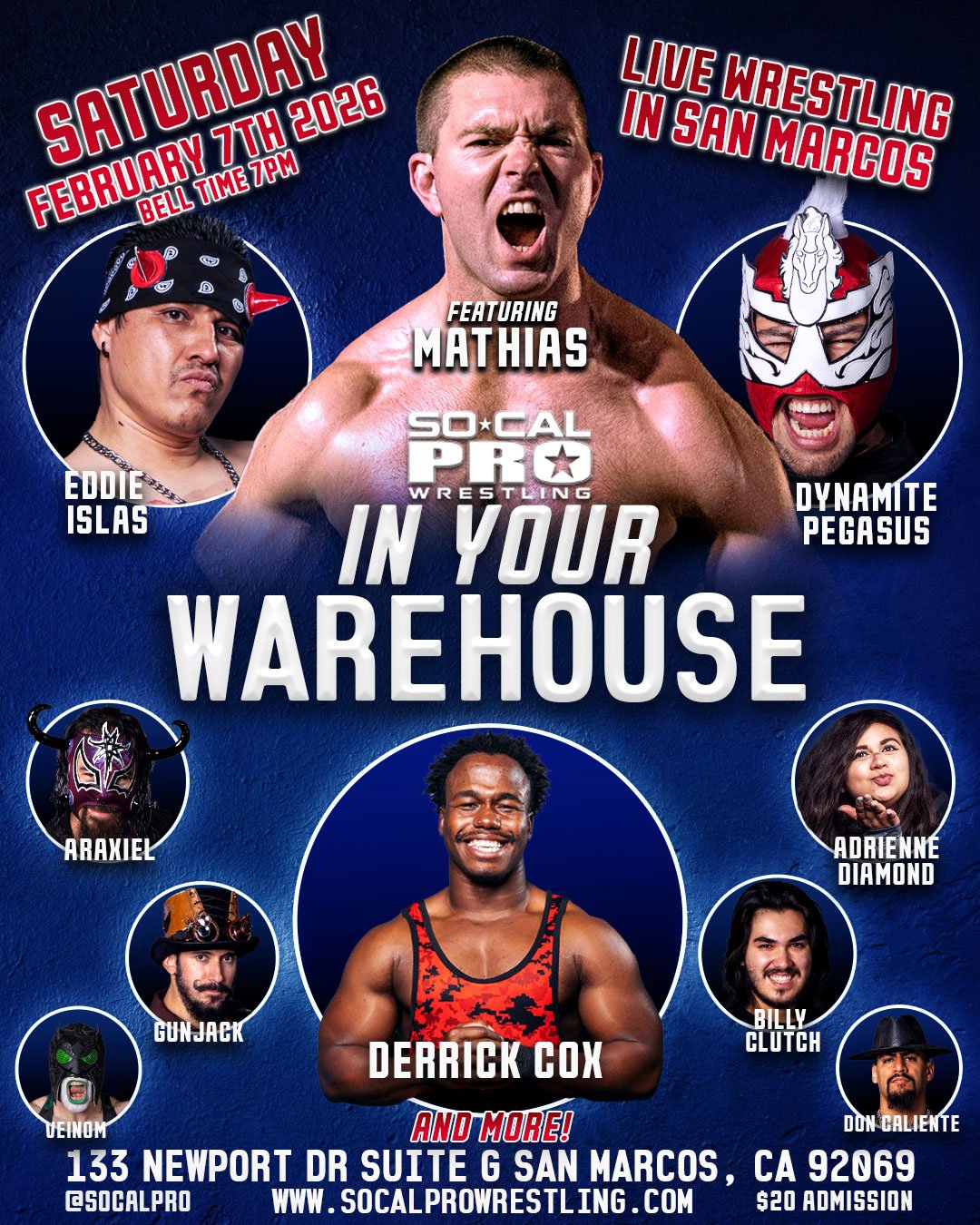 SoCal Pro Wrestling presents In Your Warehouse