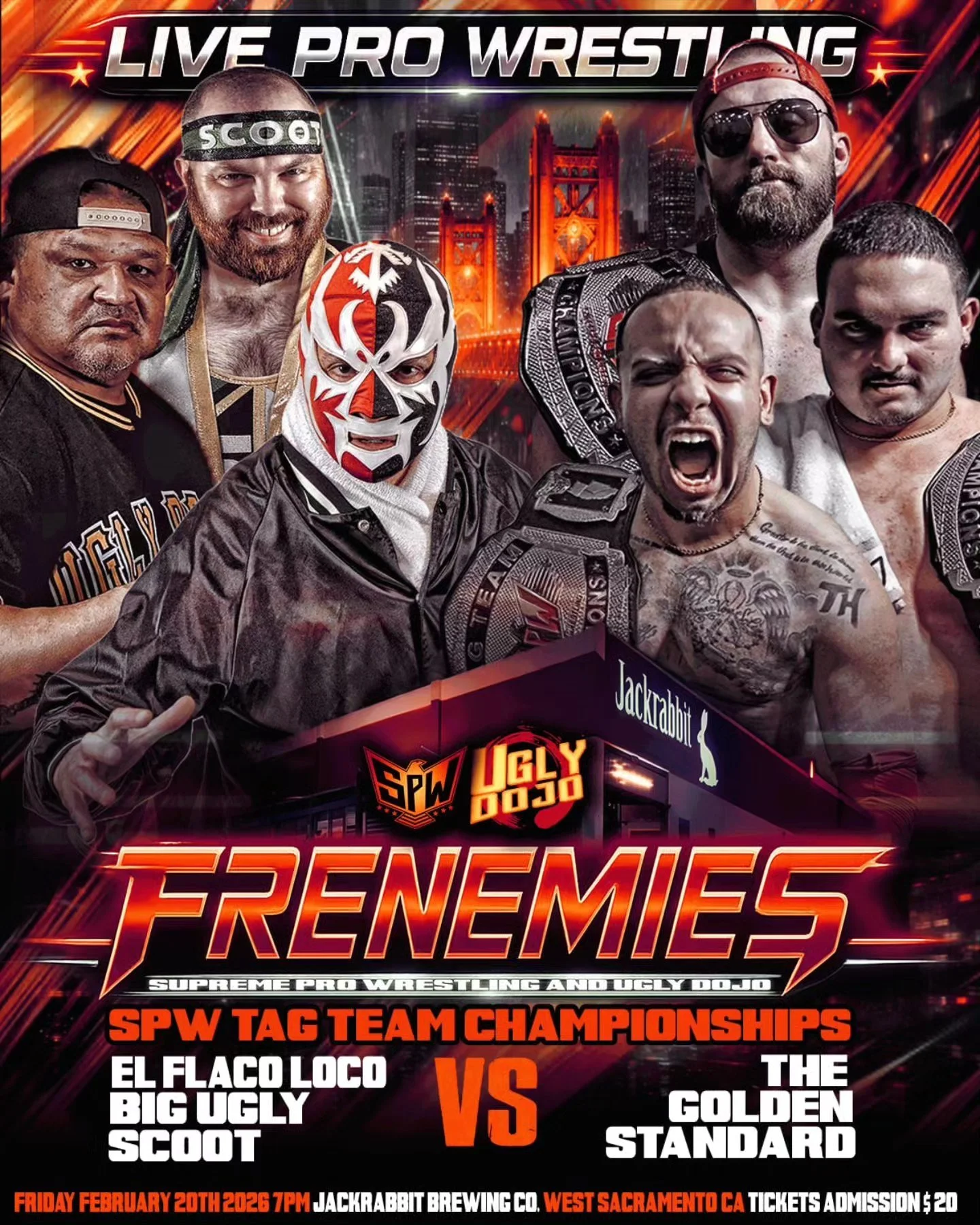 Supreme Pro Wrestling x Ugly Dojo presents Frenemies