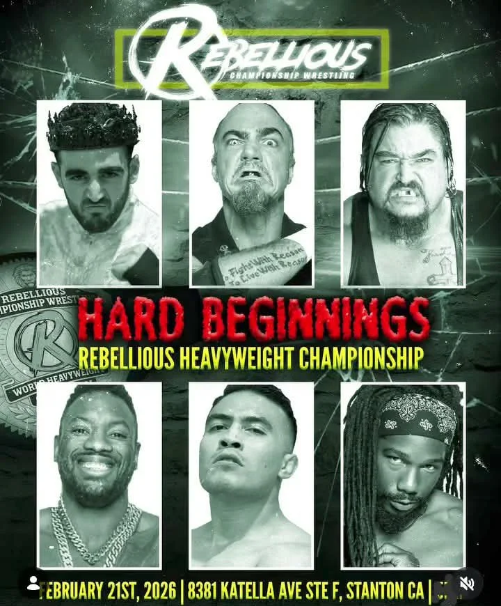 Rebellious Championship Wrestling presents Hard Beginnings
