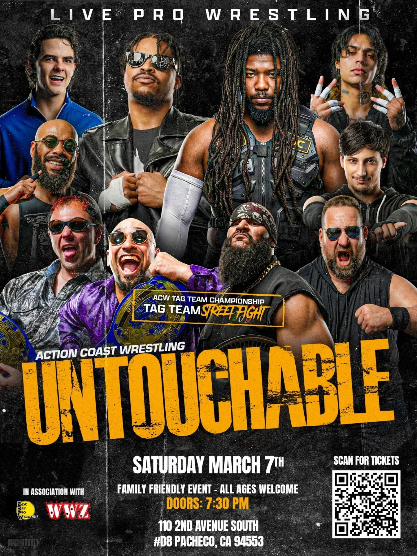 Action Coast Wrestling presents Untouchable