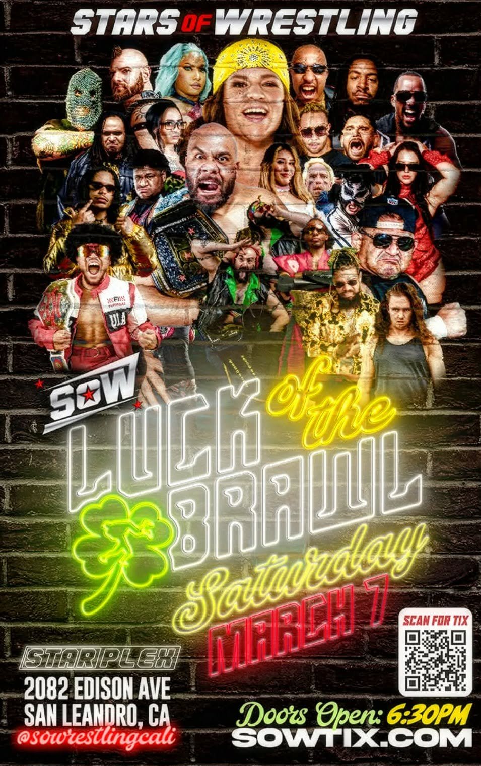 Stars of Wrestling presents Luck of the Brawl