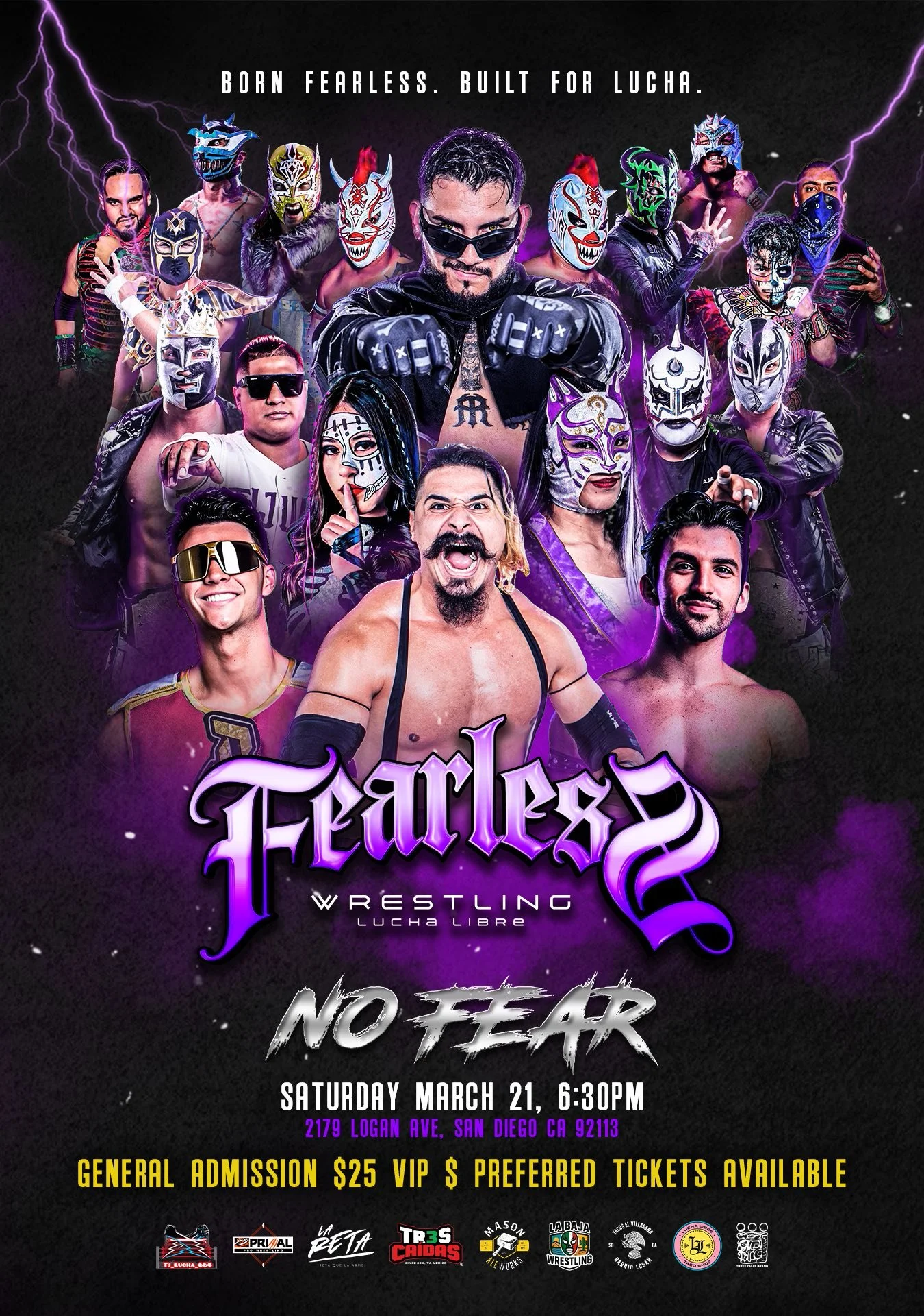 Fearless Lucha Libre presents No Fear