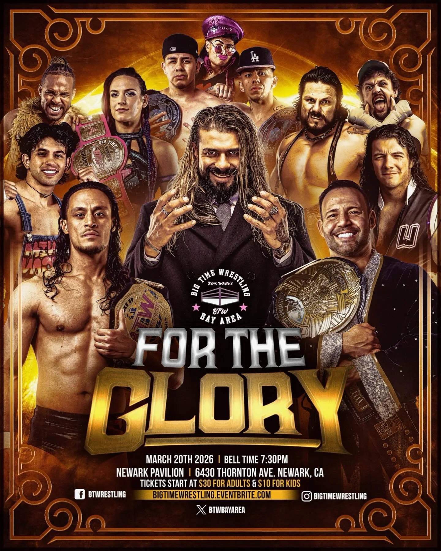 Big Time Wrestling presents For The Glory