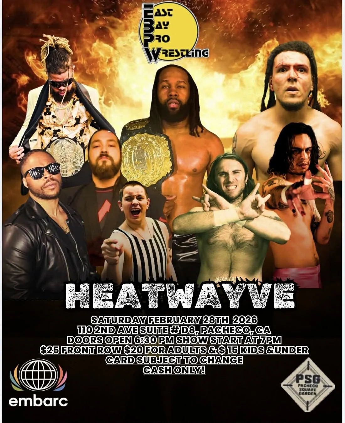 East Bay Pro Wrestling presents Heatwave