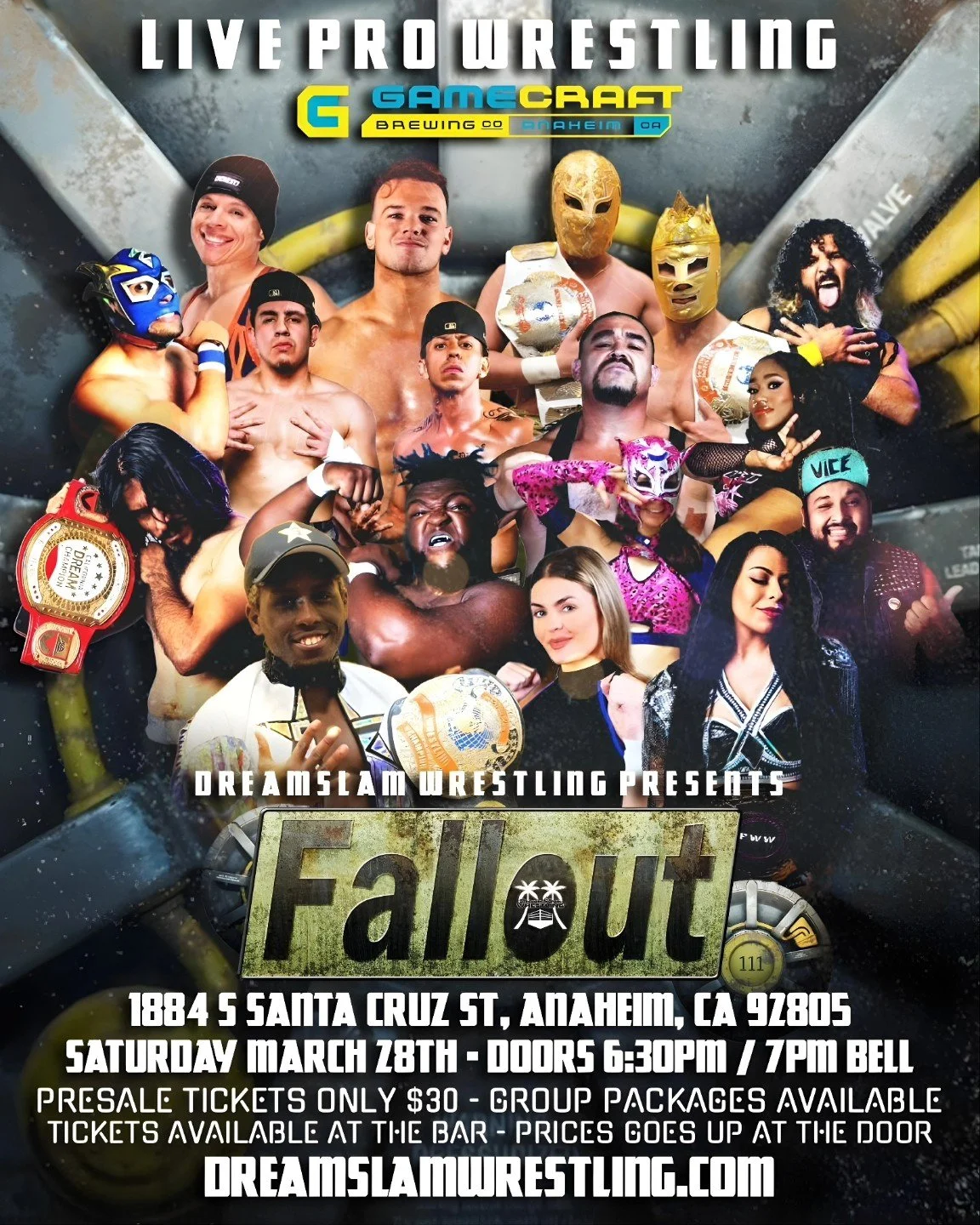 DreamSlam Wrestling presents Fallout