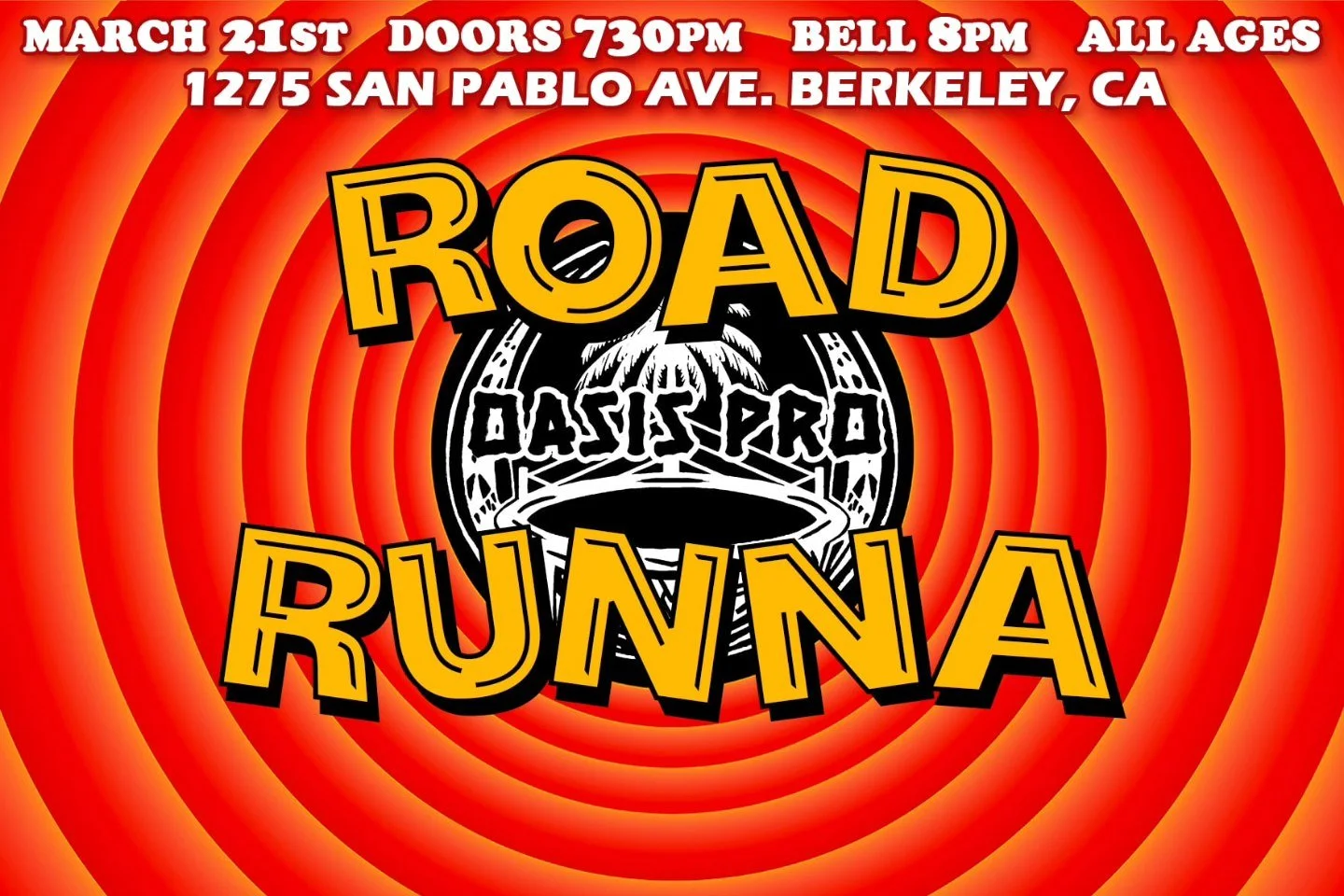 Oasis Pro Wrestling presents Road Runna