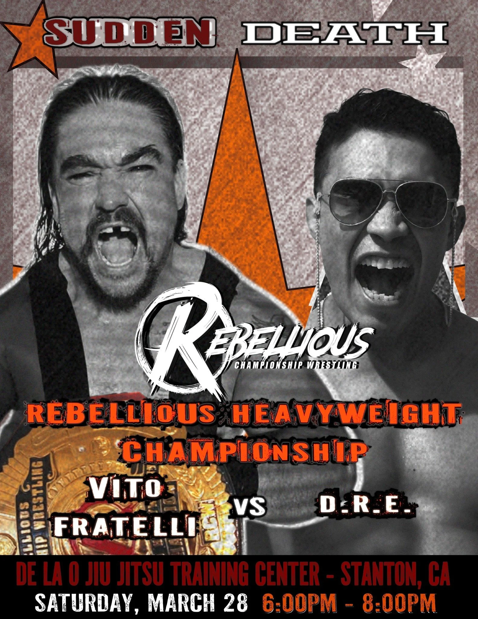 Rebellious Championship Wrestling presents Sudden Death