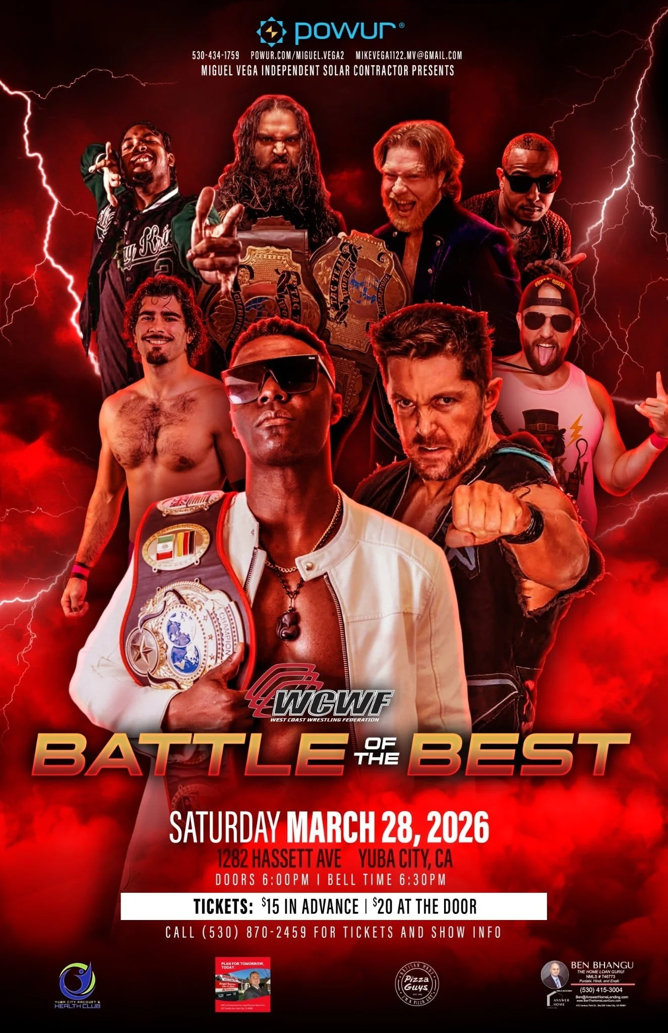 WestCoast Wrestling Federation presents Battle of the Beast