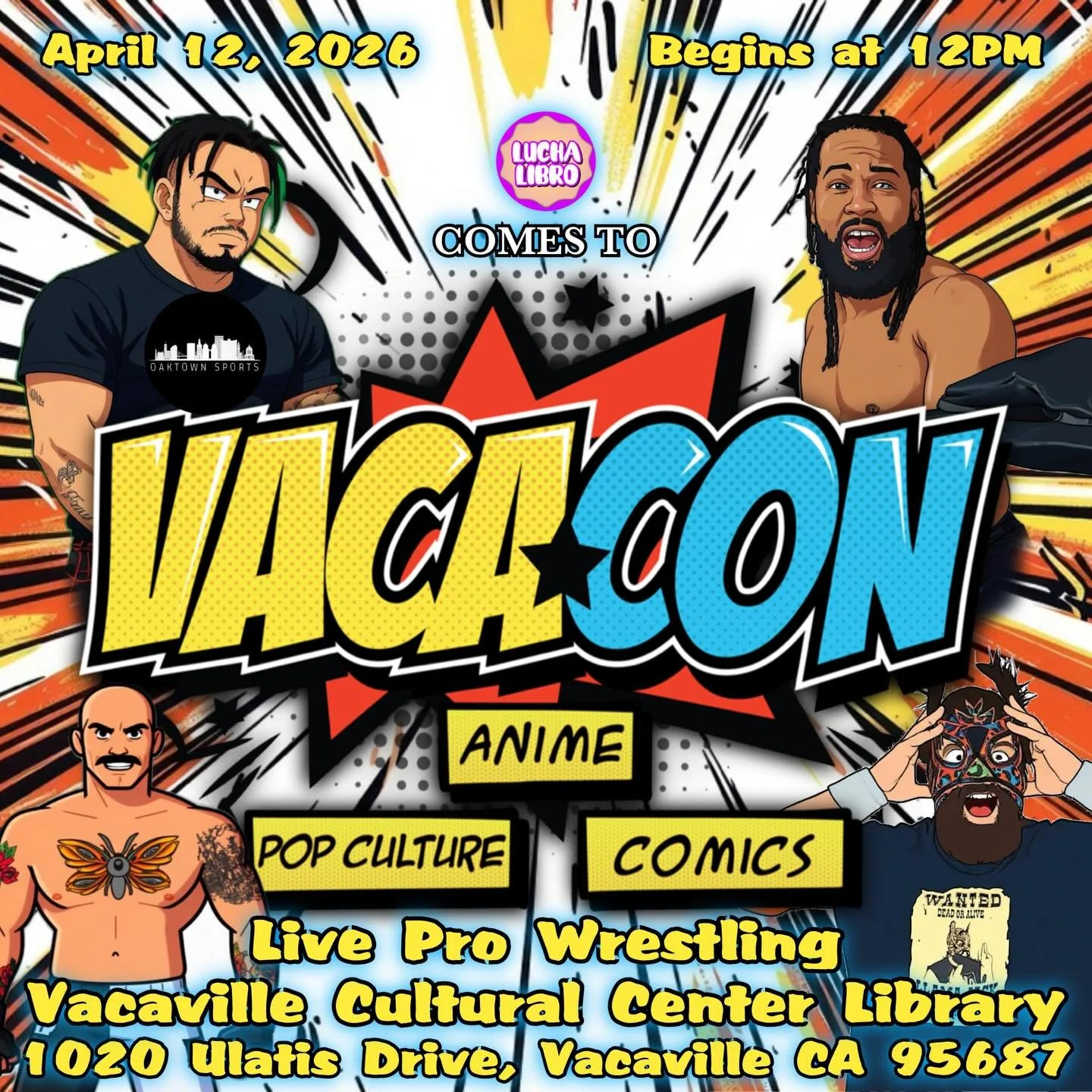 Lucha Libro at Vacacon