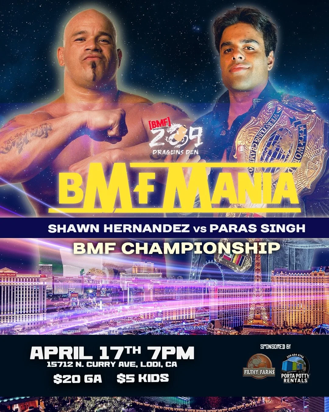209 Dragons Den presents BMF Mania