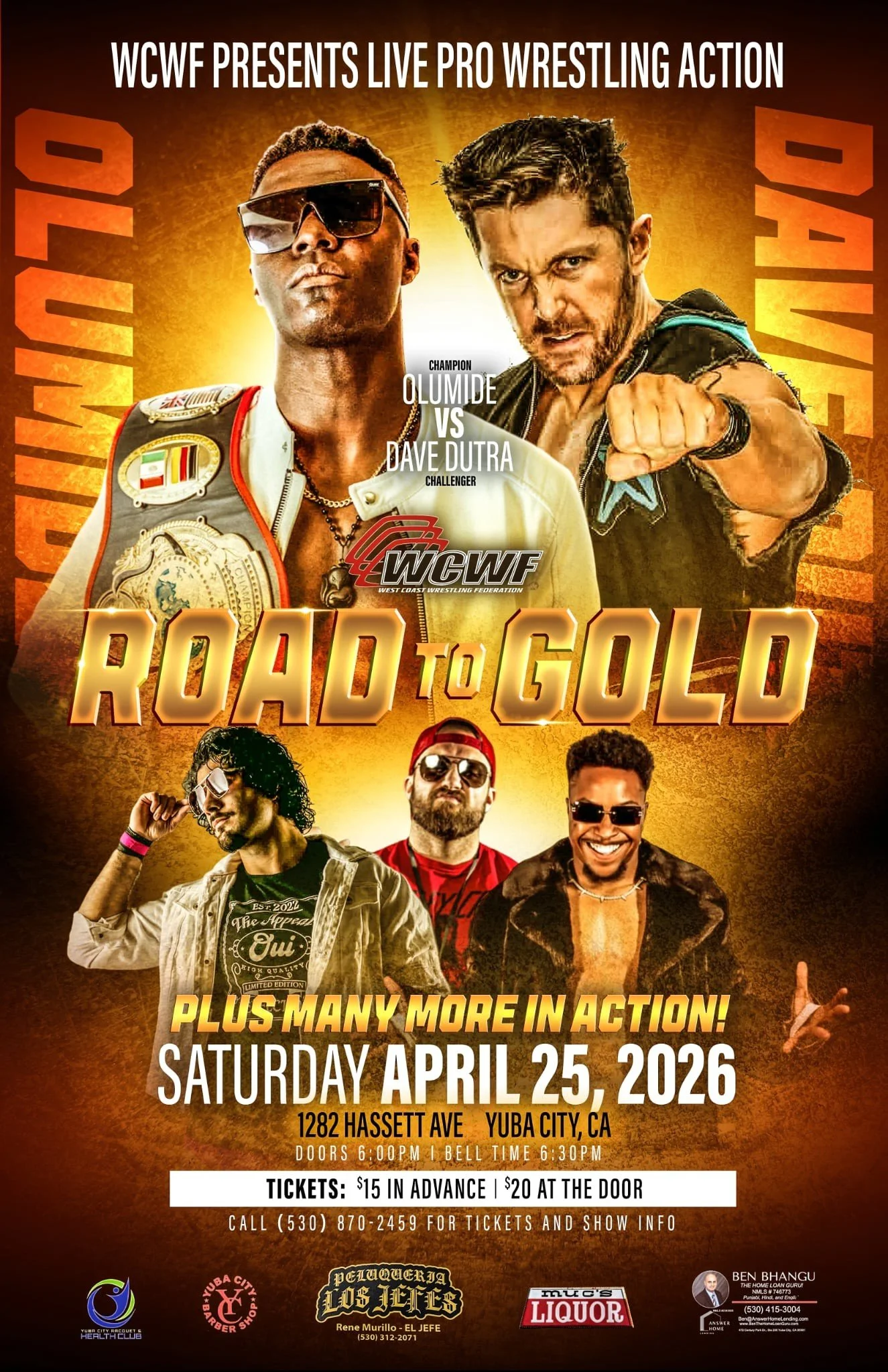 WestCoast Wrestling Federation presents Road to Gold
