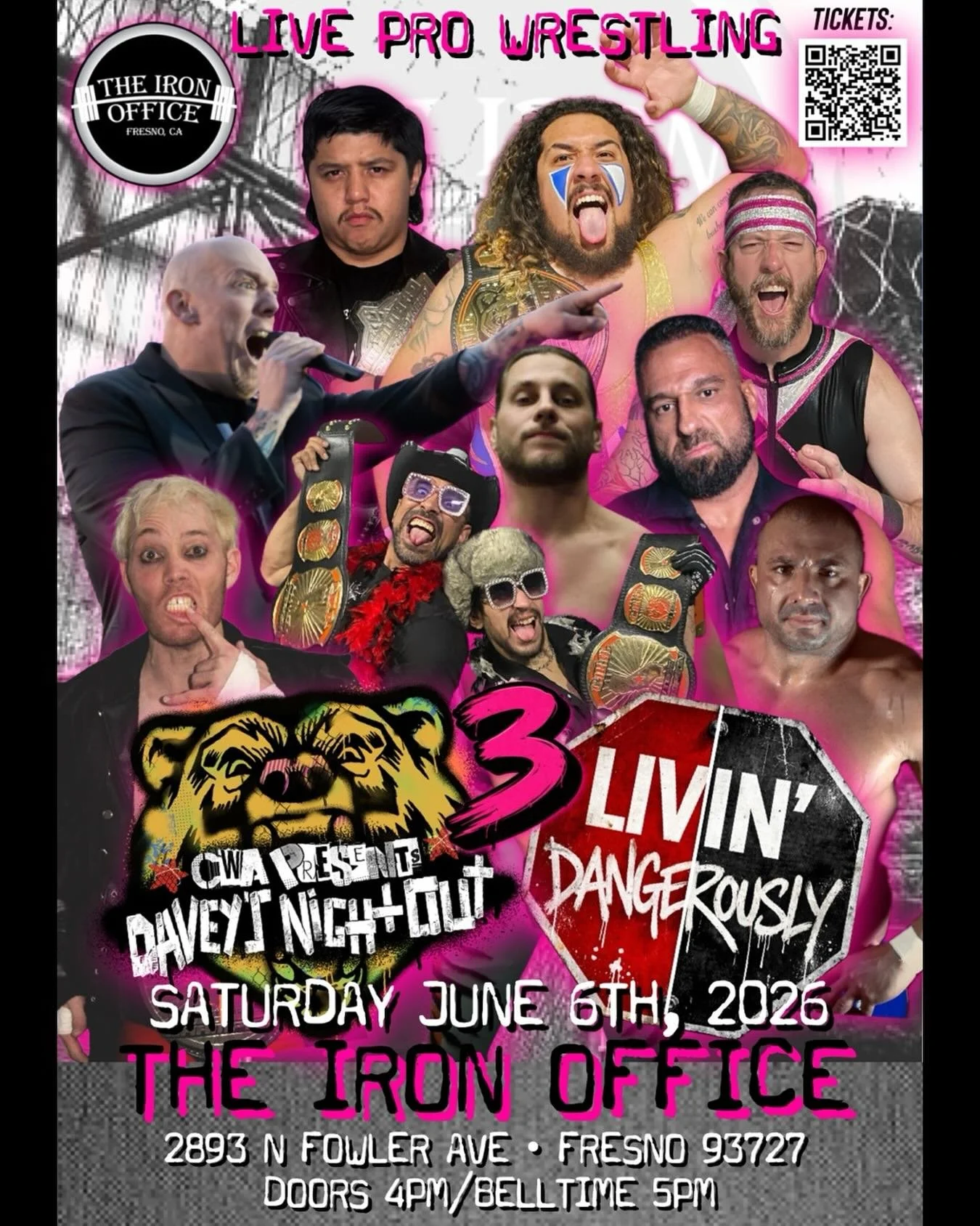 California Wrestling Association presents Livin' Dangerously 3