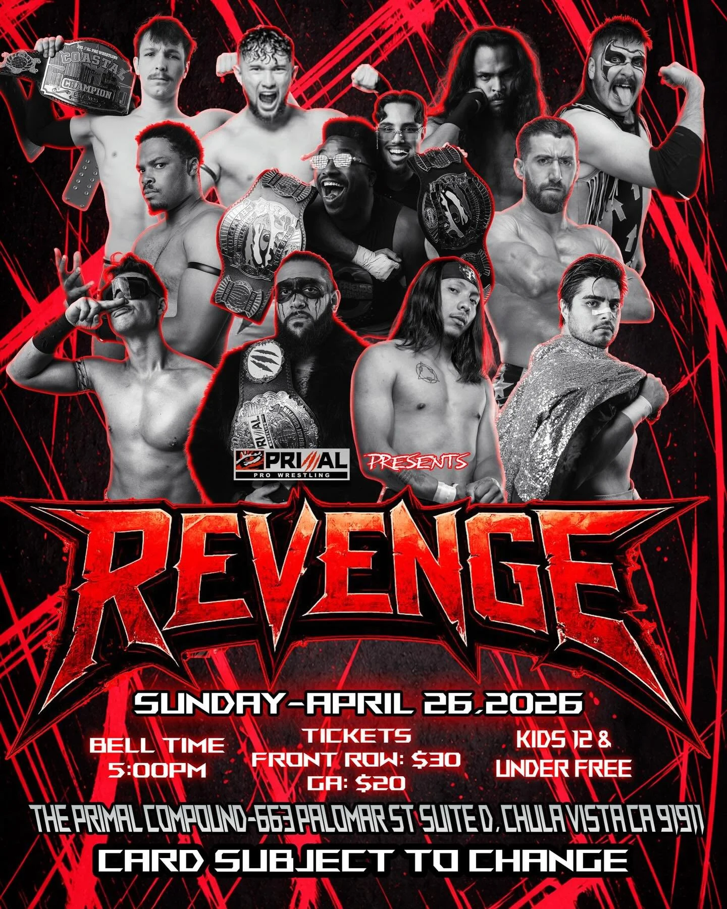 Primal Pro Wrestling presents Revenge