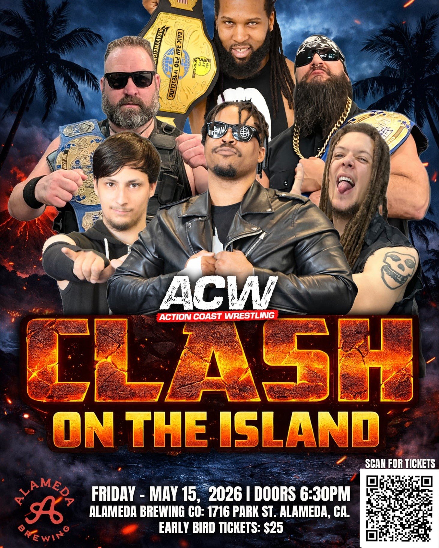 Action Coast Wrestling presents Clash on the Island