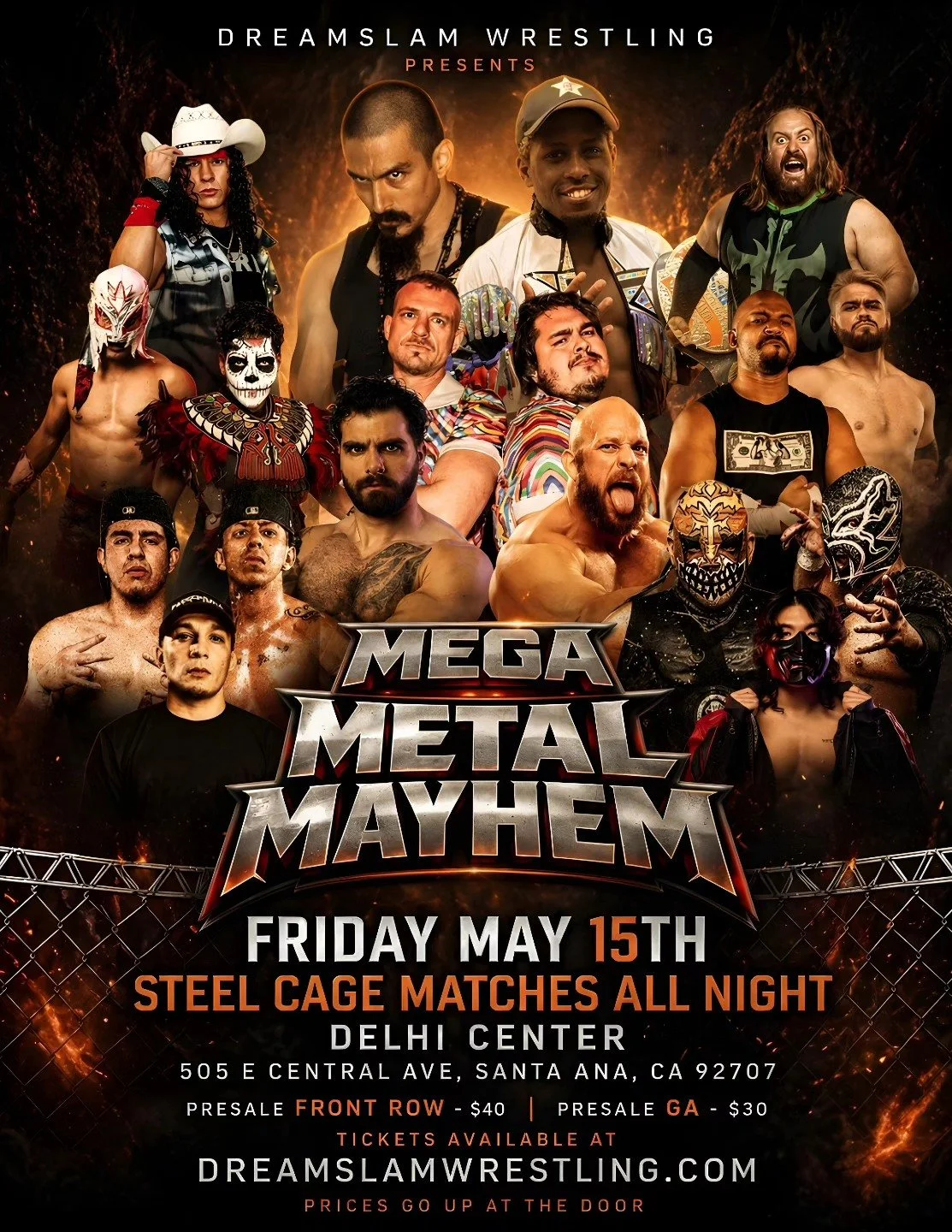 DreamSlam Wrestling presents Mega Metal Mayhem