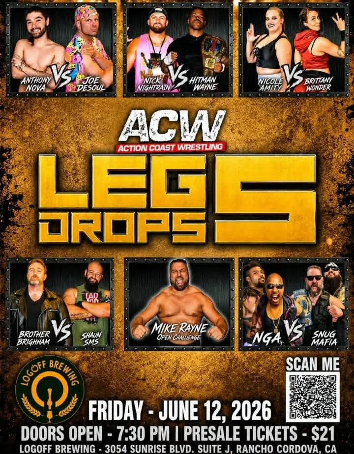 Action Coast Wrestling presents Leg Drops 5