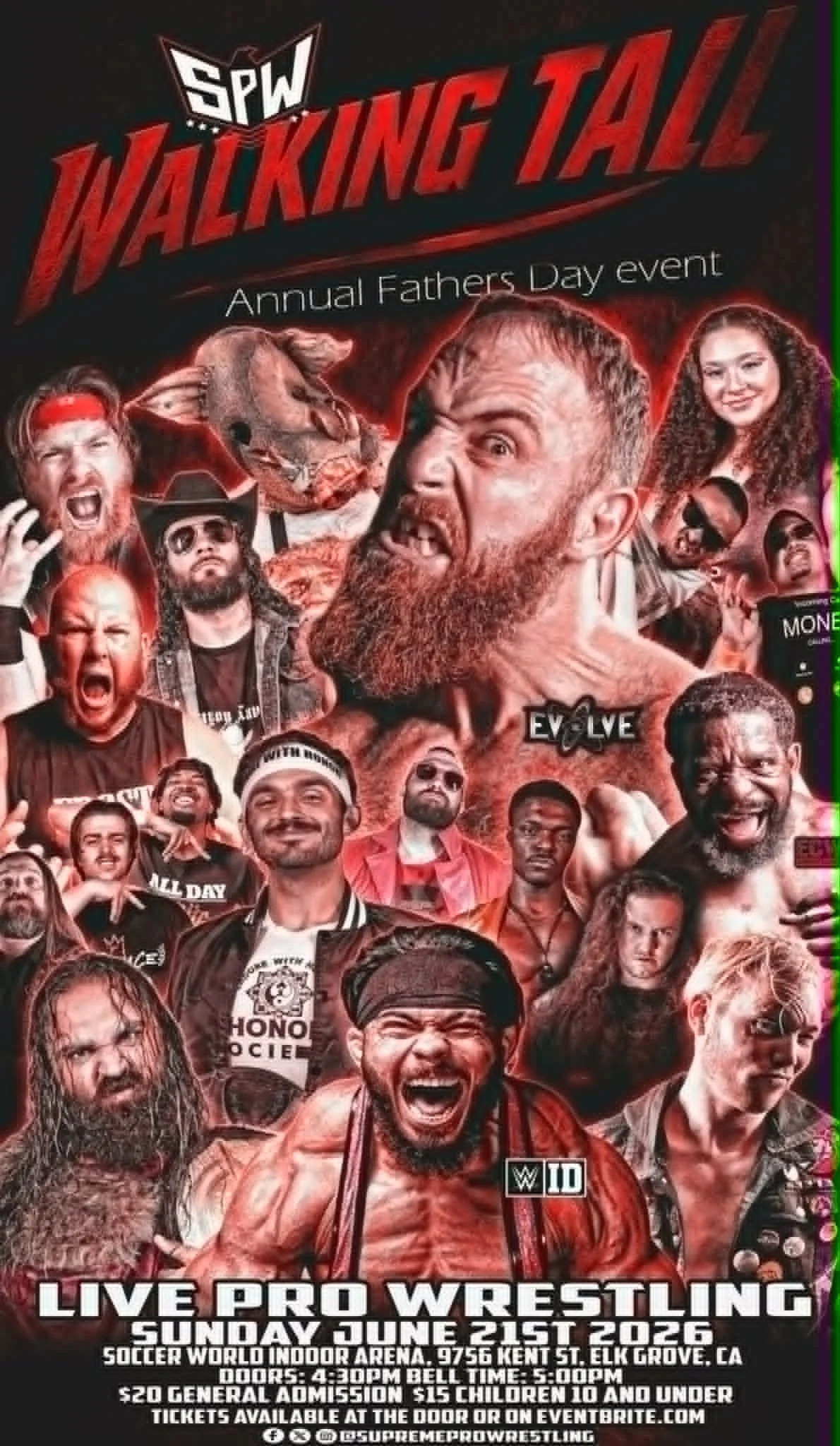 Supreme Pro Wrestling presents Walking Tall